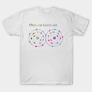 Chlorine Molecule T-Shirt